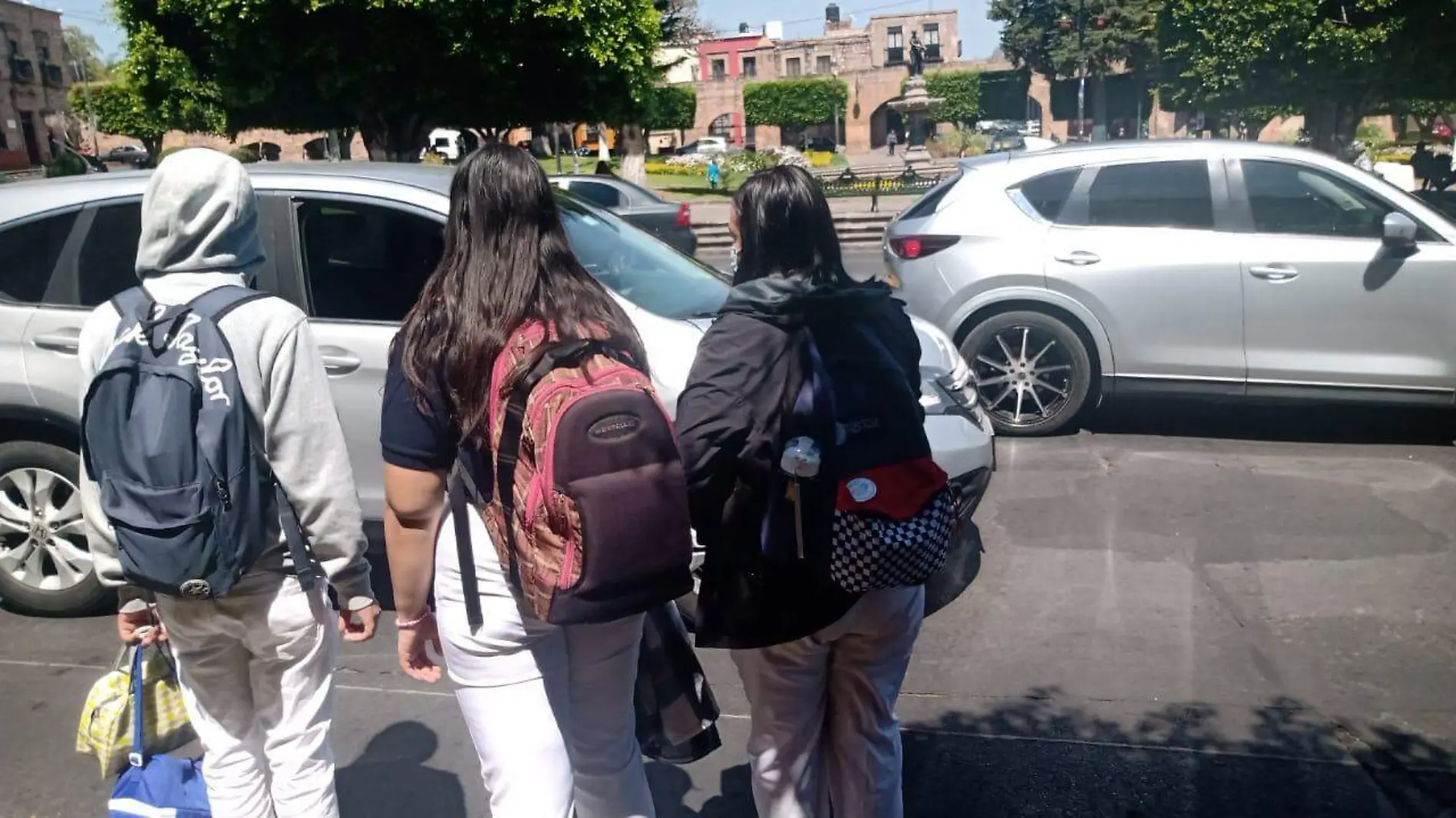 Mujeres en Centro Histórico de Morelia